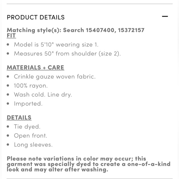 Torrid 2X kimono - Picture 8 of 8